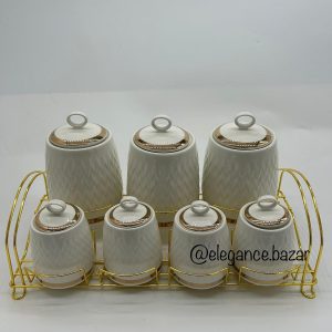 Especiero porcelana - Bronze