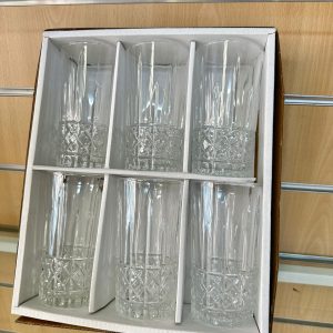 Vasos largo cristal