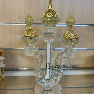 Quemador de inciensos cristal