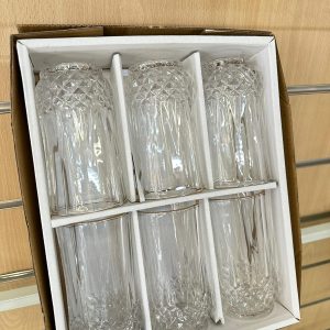 Vasos refresco,filo dorado