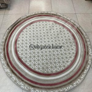 Alfombra Redonda de Alta Calidad – Diseño Elegante 125 x 125 - ROSA