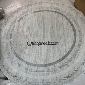 Alfombra Redonda Diseño Minimalista Elegance 200 x 200 - GRIS