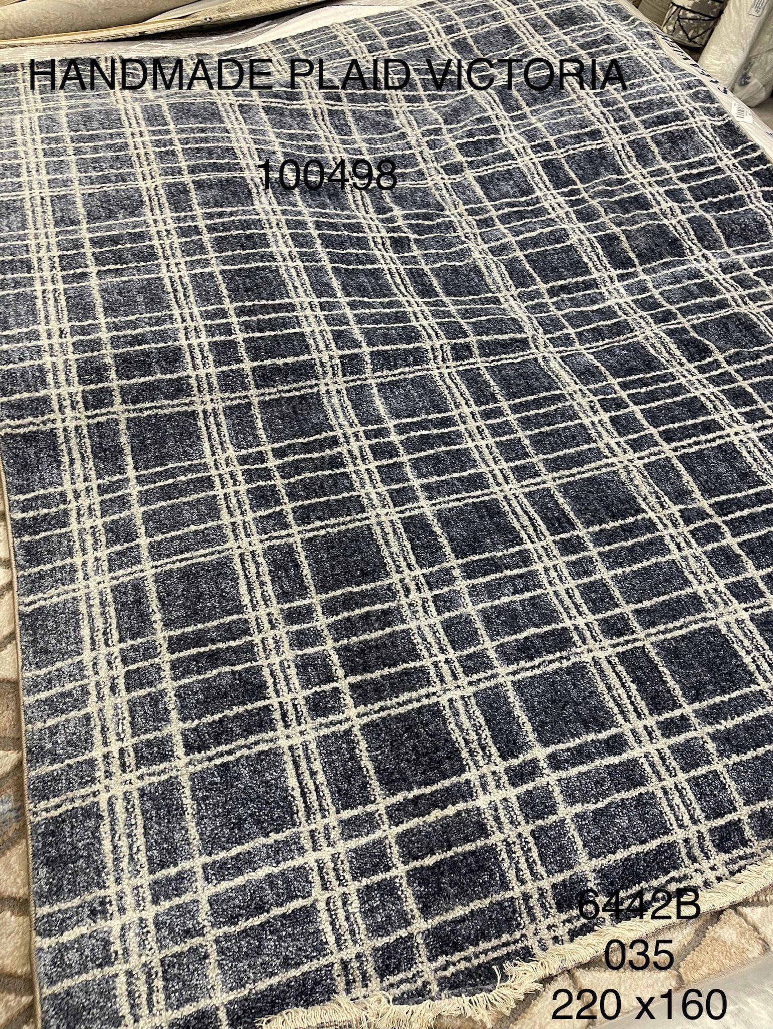 Alfombra Handmade Plaid Victoria 6442B - 160 x 220 cm