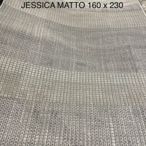 Alfombra Jessica Matto Grey - 160 x 214 cm
