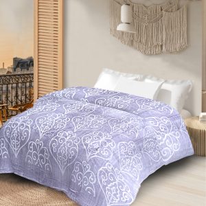 Manta Extra Suave 210 x 230 cm-GRIS CLARO SIMPLE