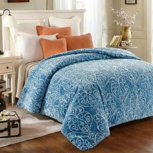 Manta Extra Suave 210 x 230 cm- AZUL SIMPLE
