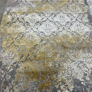 ALFOMBRAS GRIS DORADO